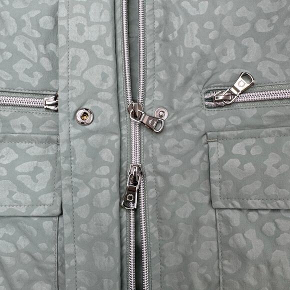 Anatomie | Kenya Embossed Jacket in Cheetah Sage - Picture 8 of 11